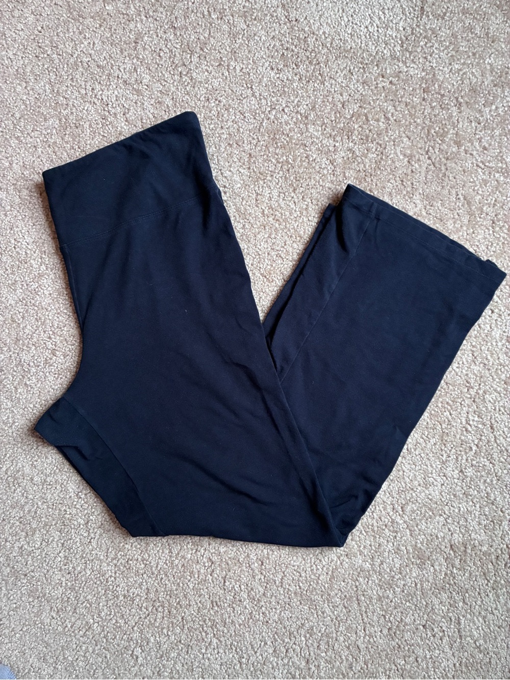 Black Bootcut Lounge Pants
